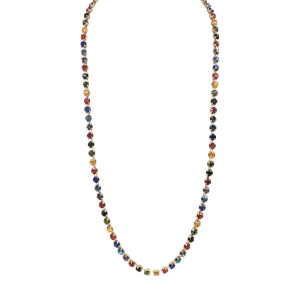 Rhinestone Tennis Necklace