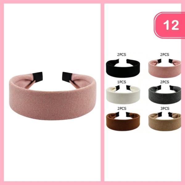 Chunky Headband (12 Units)