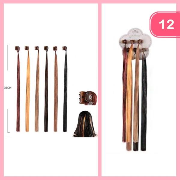 Mini Clip In Ponytail Hair Extensions (12 Units)