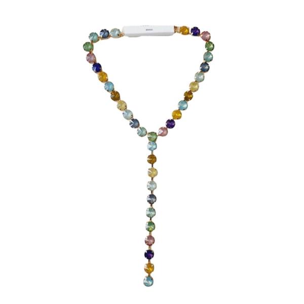 14MM Rhinestone Lariat Drop Necklace