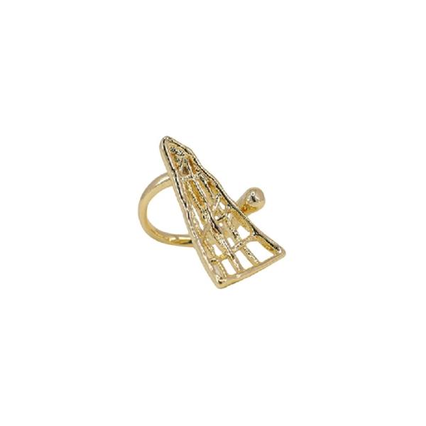 Openwork Geometric Lattice Ring