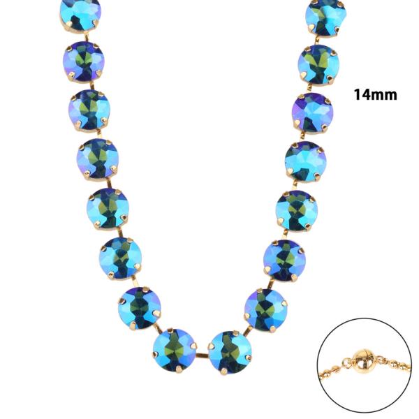 Round RhineStone Necklace