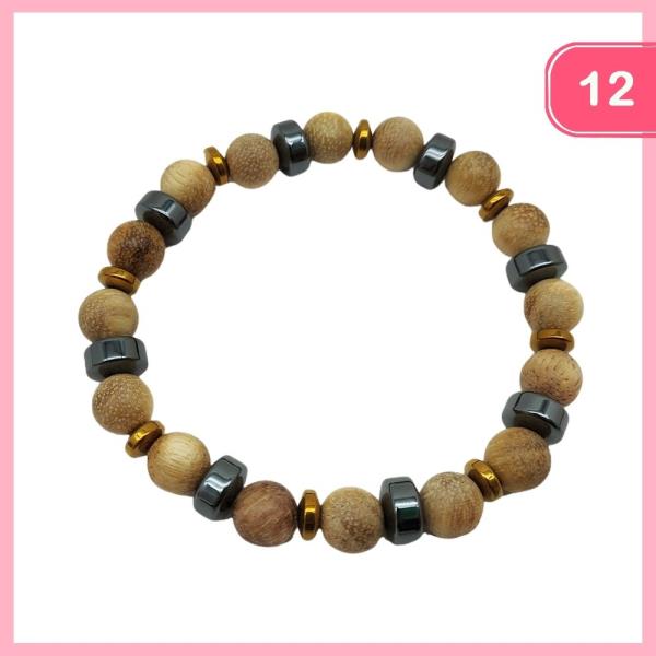 Beaded Stretch Bracelet (12 Units)
