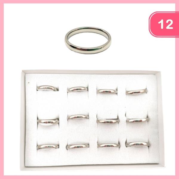 Classic Polished Band Ring (12 Units)