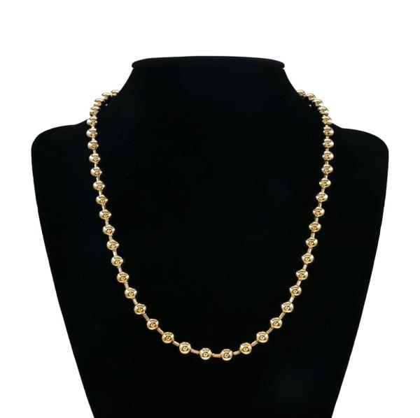 Stainless Steel Ball Necklace