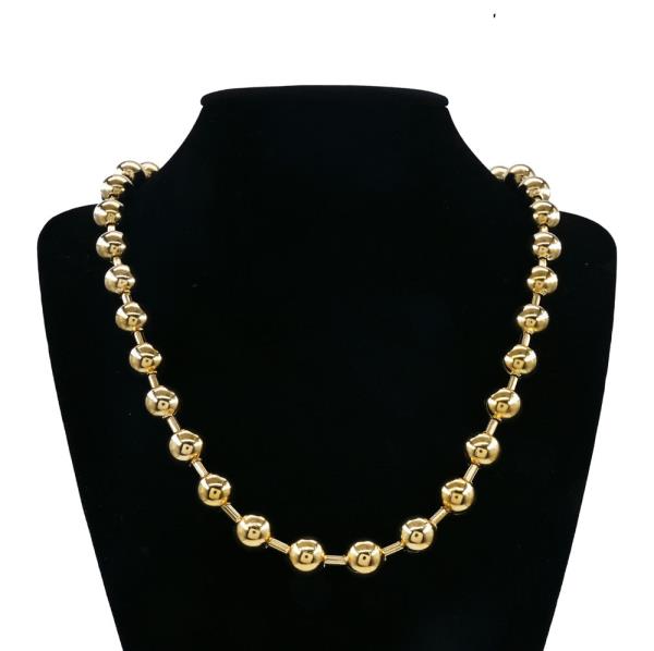 Stainless Steel Ball Necklace