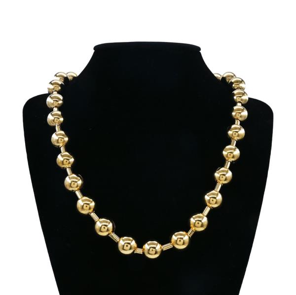 Stainless Steel Ball Necklace