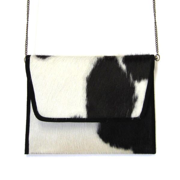 Envelope Clutch Crossbody Bag With Chain Strap