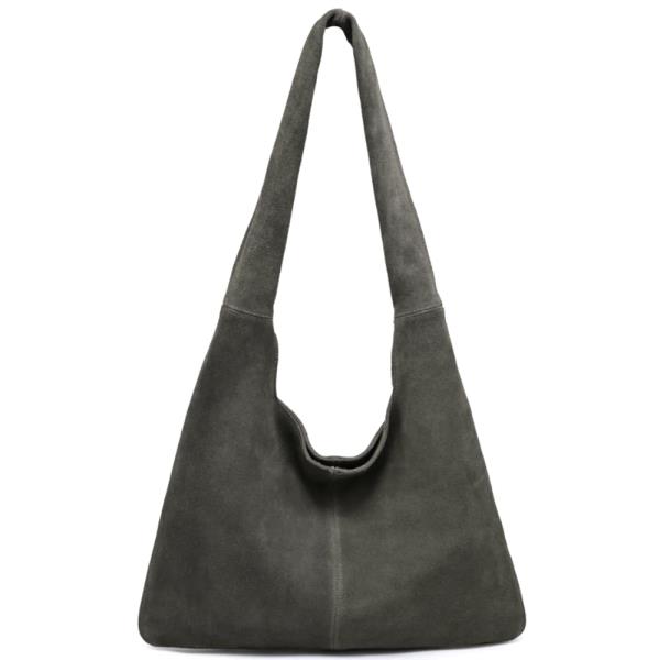 SOFT SUEDE TRISHA HOBO BAG
