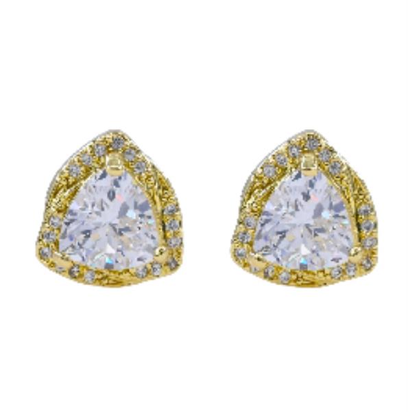 Fancy Stud CZ Earring