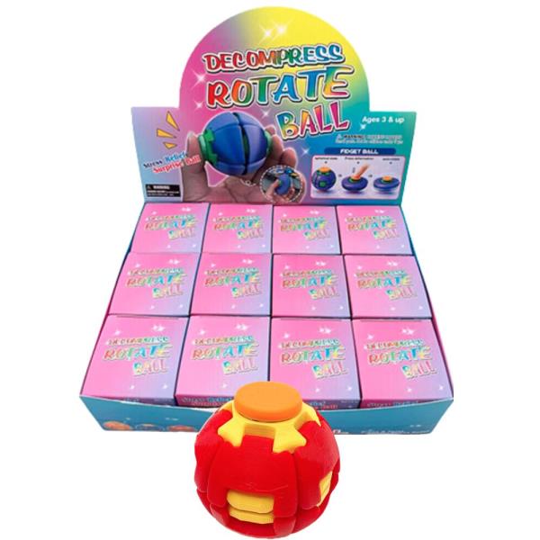 Fidget Decompress Rotate Ball (12 Units)