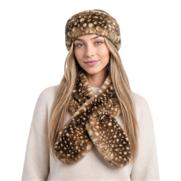 CC Bambi faux Fur Scarf