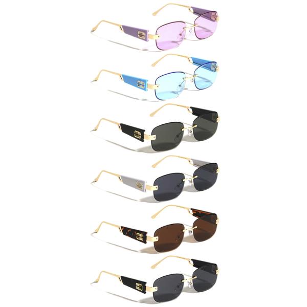 RIMLESS FASHION SUNGLASSES 1DZ