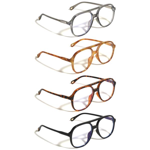 BLUE LIGHT AVIATORS SUNGLASSES 1DZ