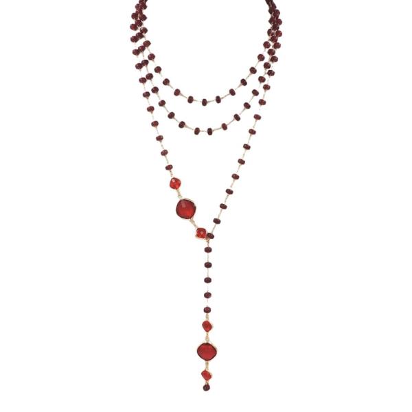 Layered Beaded Necklace