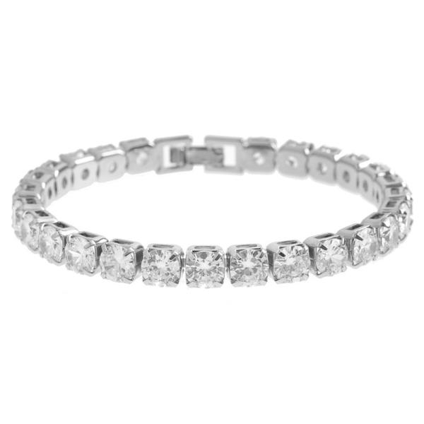 Rhinestone Tennis Bracelet
