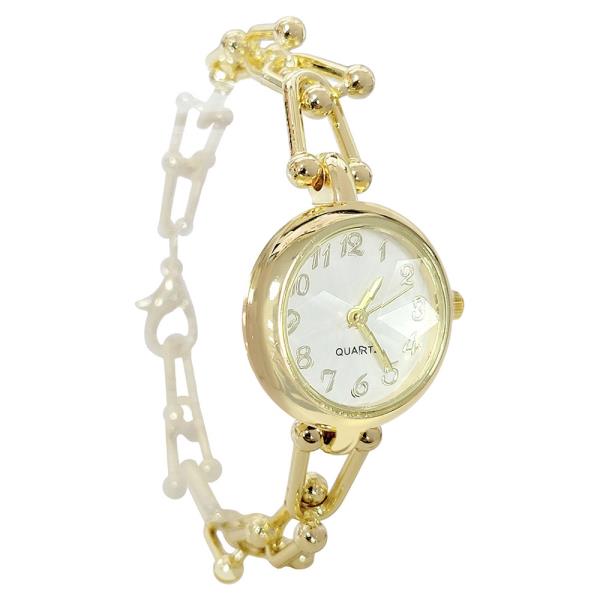 Round U Link Chain Watch