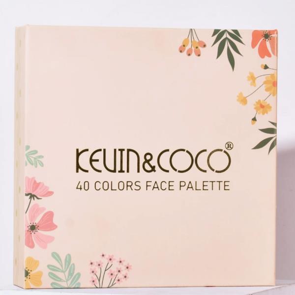 KEVIN AND COCO FACE 40 COLOR EYESHADOW PALETTE