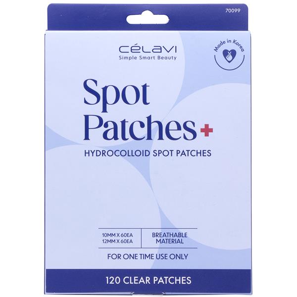 CELAVI SPOT PATCHES PLUS HYDROCOLLOID SPOT PATCHES