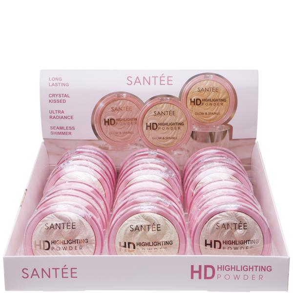 SANTEE HD HIGHLIGHTING POWDER GLOW AND SPARKLE (24 UNITS)