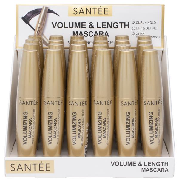 SANTEE VOLUME AND LENGTH MASCARA (24 UNITS)