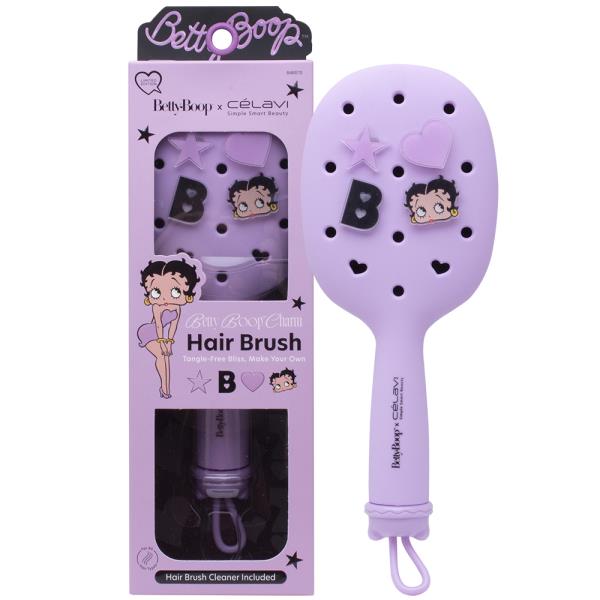 CELAVI X BETTYBOOP CHARM HAIR BRUSH
