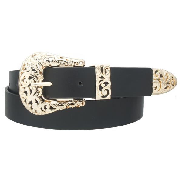 Filigree Western Buckle Belt