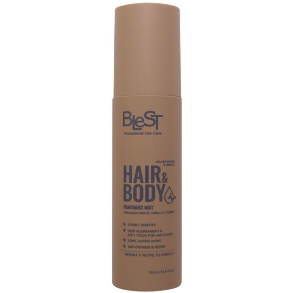 BLEST HAIR AND BODY VELVET MOCHA AND VANILLA FRAGRANCE MIST