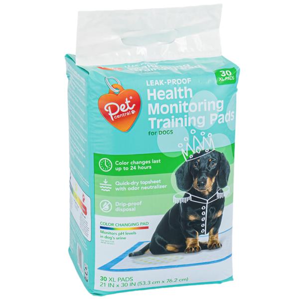 PET CENTRAL HEALTH MONITORING TRAINING PADS FOR DOGS