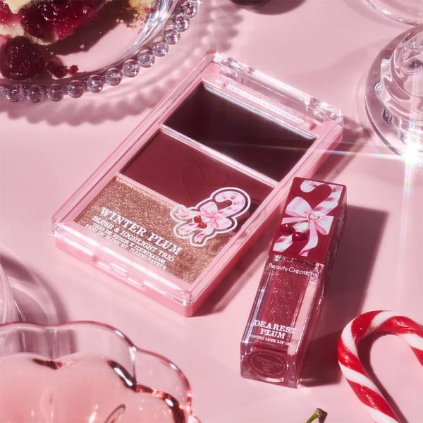 BEAUTY CREATIONS XMAS 2026 DASHIN DARKLING BLUSH HIGHLIGHT TRIO W TINTED LUXE LIP OIL SET