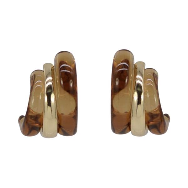 Resin Bead Post Earring