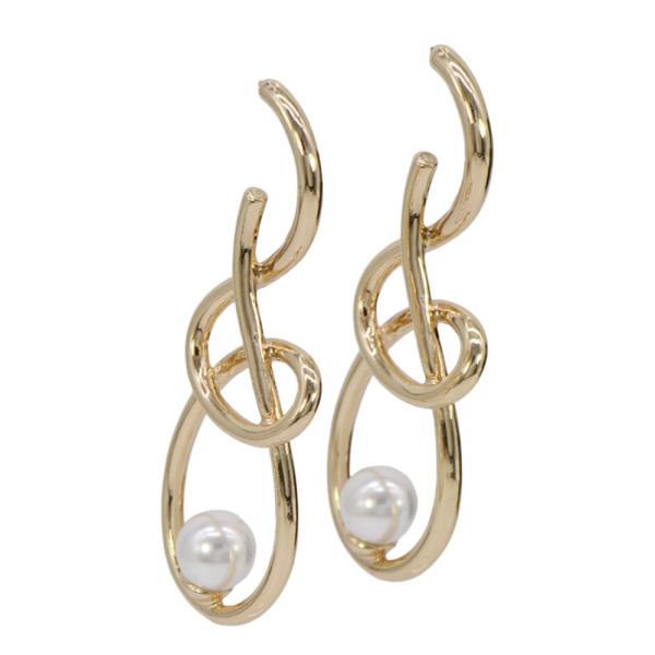 Twisted Abstract Earring
