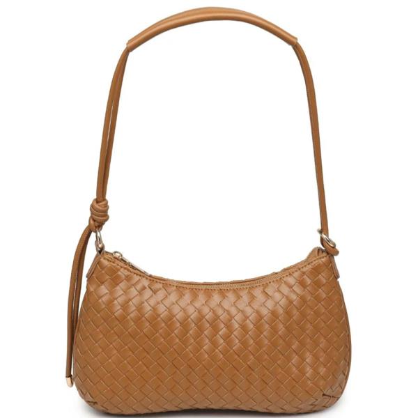 Woven Textured Cindy Shoulder Bag