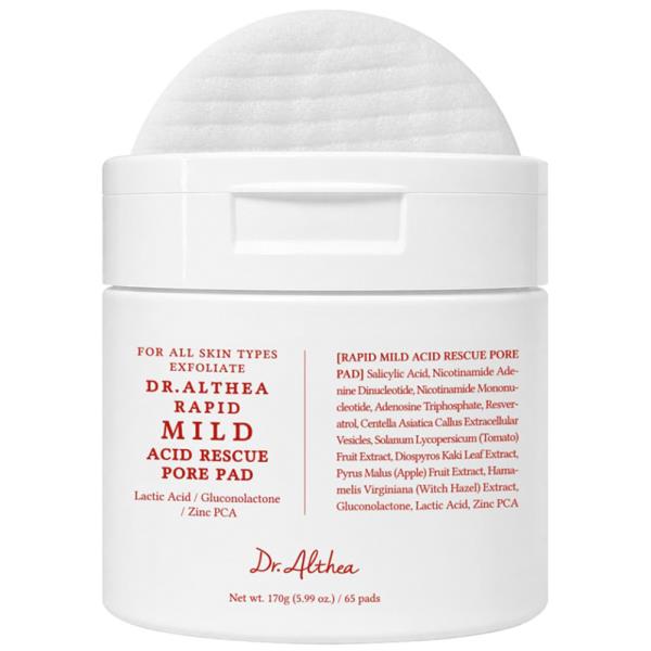 DR ALTHEA Rapid Mild Acid Rescue Pore Pad