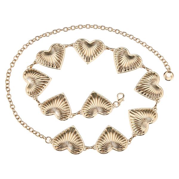 Heart Link Chain Belt