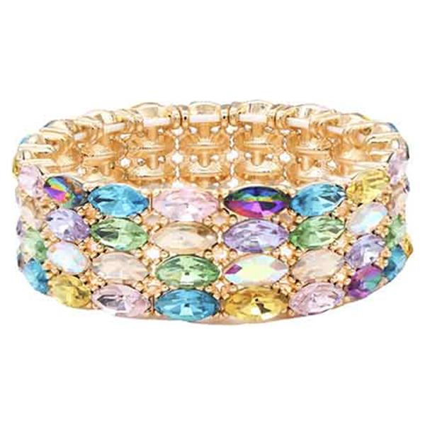 Rhinestone Stretch Bracelet