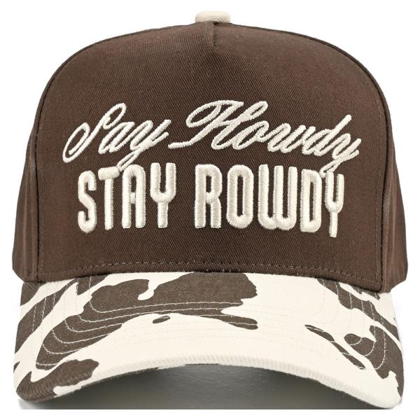 CC Say Howdy Stay Rowdy Trucker Hat