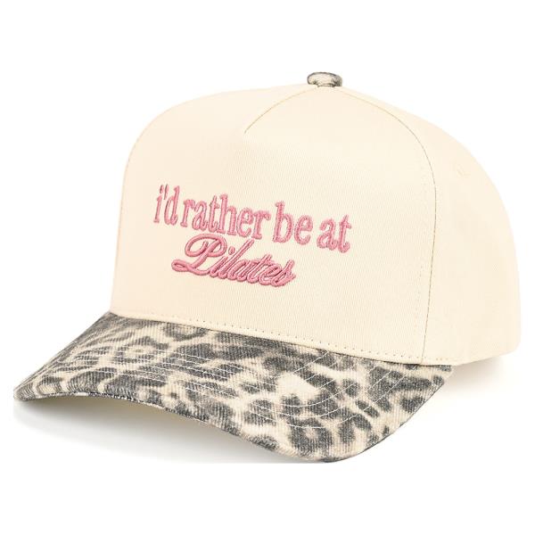 CC I`d Rather Be At Pilates Trucker Hat