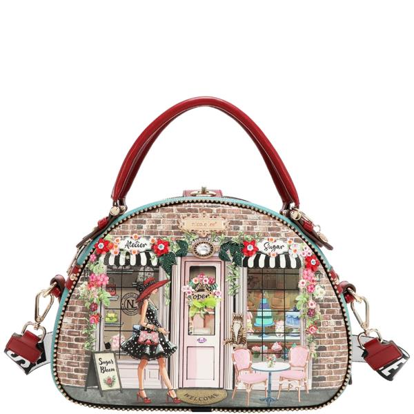 NICOLE LEE Sugar Day Dome Satchel Bag