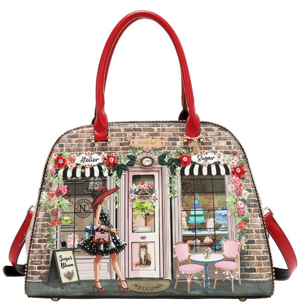 NICOLE LEE Sugar Day Satchel Bag