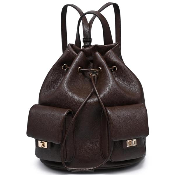 Clearfield Textured Drawstring Backpack