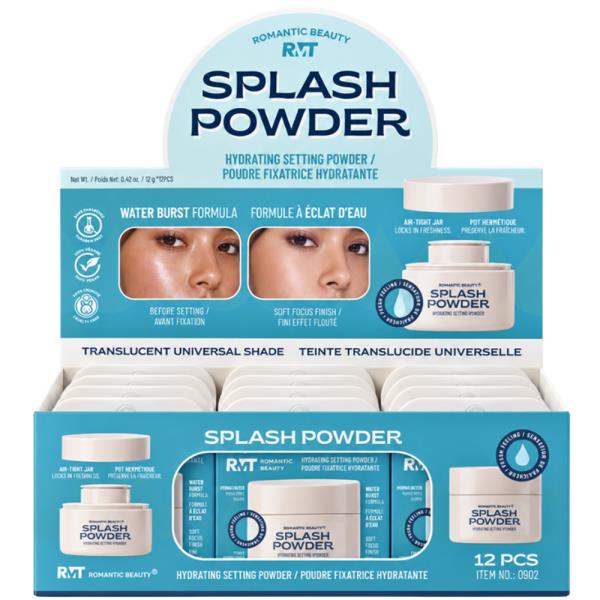 Romantic Beauty Splash Water Based Hydrating Setting Powder (12 Units)