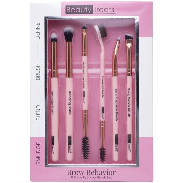 Beauty Treats Brow Behavior 6PC Brush Set
