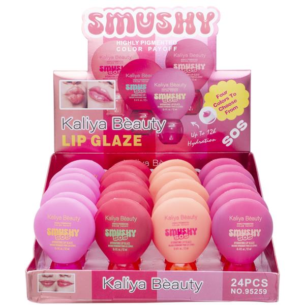 Kaliya Beauty Smushy SOS Lip Glaze (24 Units)
